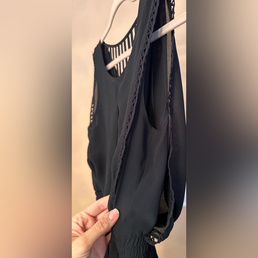 HYFVE Women's Black Playsuit-romper size M, used twice! In great shape! - Picture 5 of 11